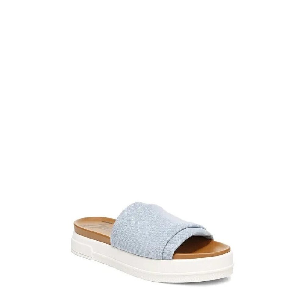 Zodiac Women's blue "Jolie" slide sandals sz 10 platform